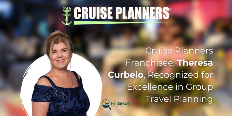 Cruise Planners Franchisee, Theresa Curbelo, Recognized for Excellence in Group Travel Planning