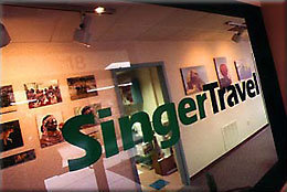 Singer Travel Logo