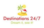Destinations 24/7 Travel Services Logo