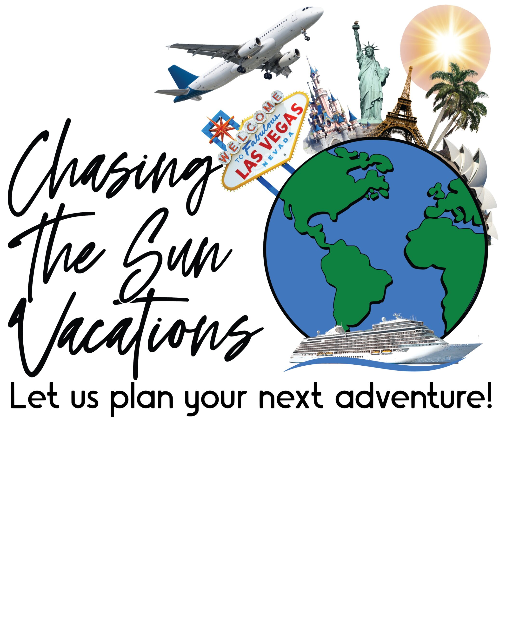 Chasing the Sun Vacations Logo
