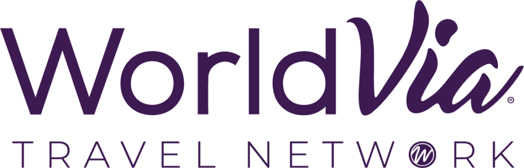 WorldVia Travel Network Logo