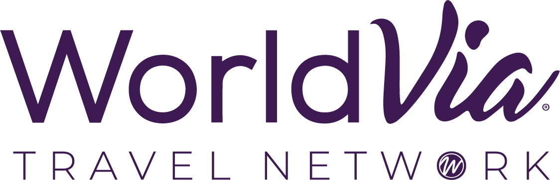 WorldVia Travel Network Logo