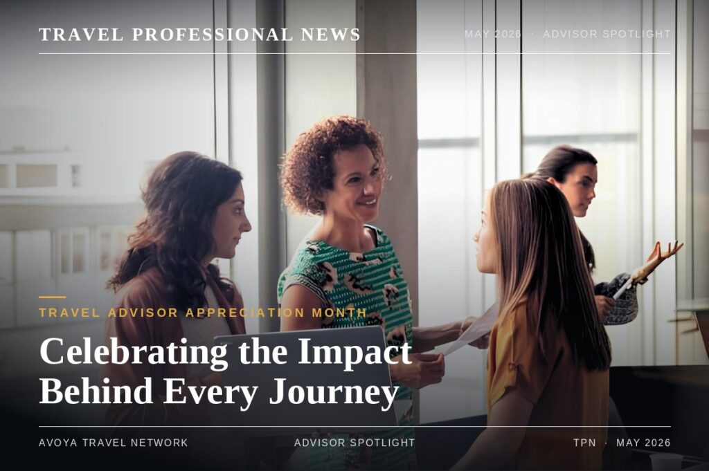 Travel advisors networking and collaborating during Travel Advisor Appreciation Month event hosted by Avoya Travel Network